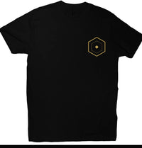 KetoNoir Hex Tee — Men's Black