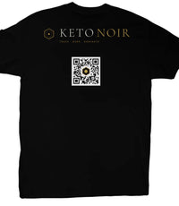 KetoNoir Hex Tee — Men's Black